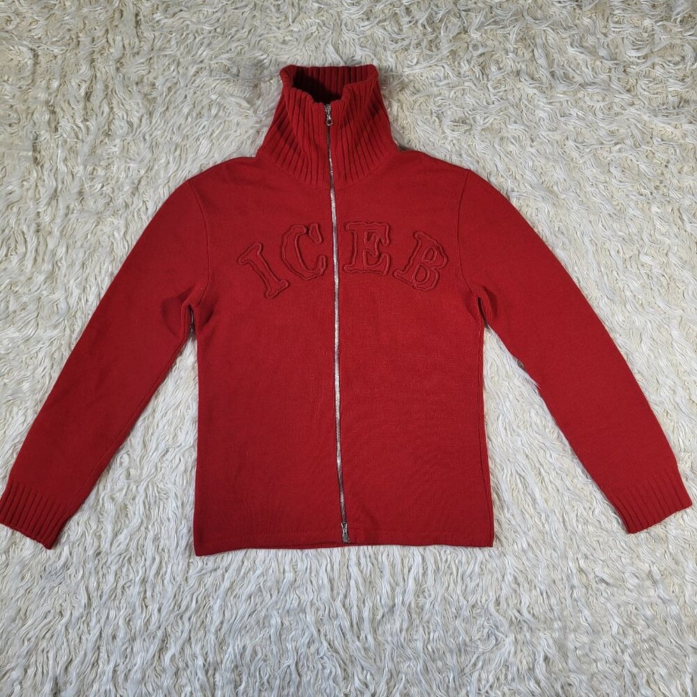Vintage Iceberg Wool Sweater Made in Italy Womens Medium